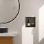Niche murale de salle de bain encastrée en acier inoxydable l 12 po x H 12 po