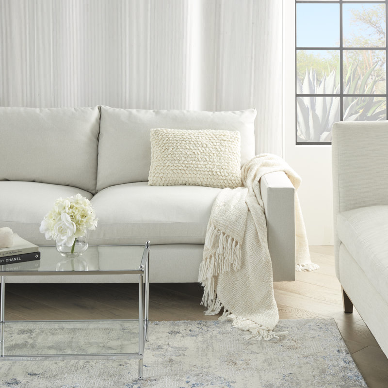 Throw Pillow, Ivory