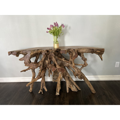 Eiker Solid Wood Console Table