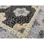 Hand-Knotted High-Quality Black and Gray Area Rug