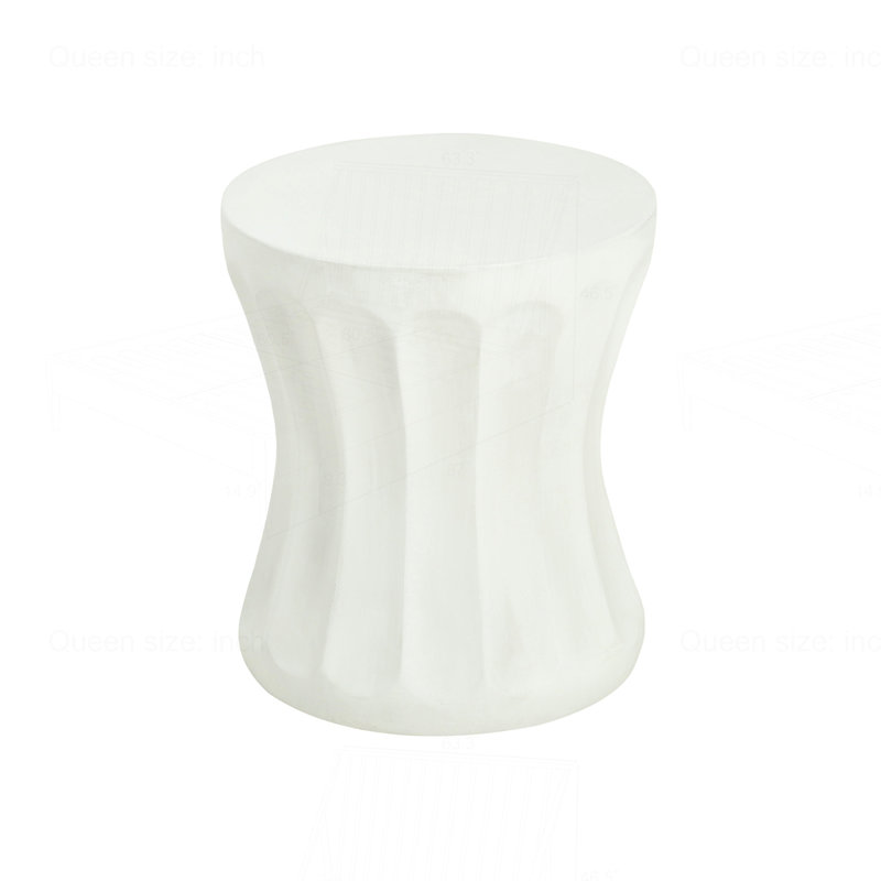 Outdoor Round Concrete Side Table