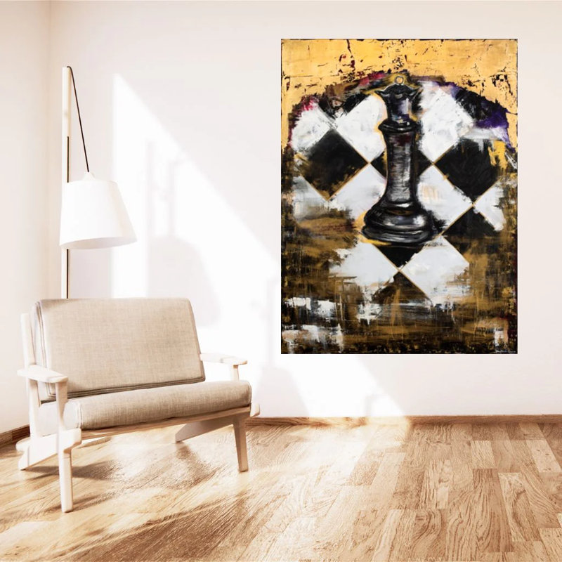 Chess Queen Print by Gaia Simonyan