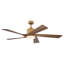  Ventilateur de plafond d'intérieur en laiton satiné 60 po Wedgewood-520111405-520111401