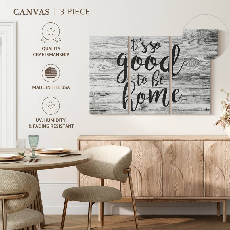 So Good To Be Home Typography I, 14" H x 23" W