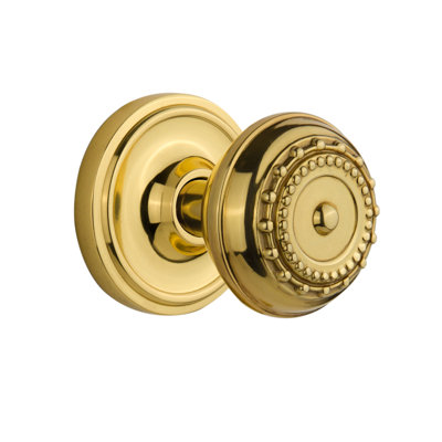 Classic Rosette with Meadows Door Knob