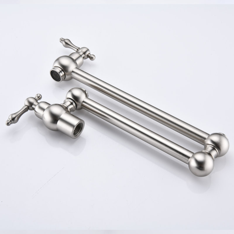 Pdpbath Kitchen Faucet, Brushed Nickel