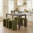 Berik 4-Piece Upholstered Counter Stool Set-123631216-123631219