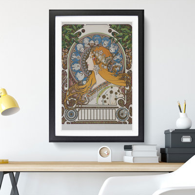 The Zodiac Vol.1 by Alphonse Mucha - Picture Frame Graphic Art