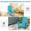 Chaise Adirondack en bois-427194012