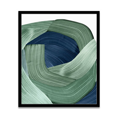 Inga "Harmonious Green II" Painting