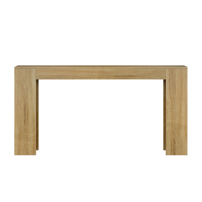 Extra-Long Entryway Table, Farmhouse Sofa Table Behind The Sofa, Decorative Table For Narrow Entrances, Console Table
