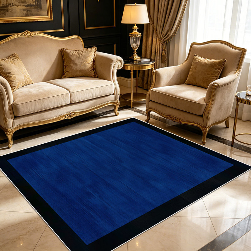 Modern minimalist plain pattern carpet, soft and easy to clean, suitable for living room, bedroom, dining room, study, office, and other multi-scene settings