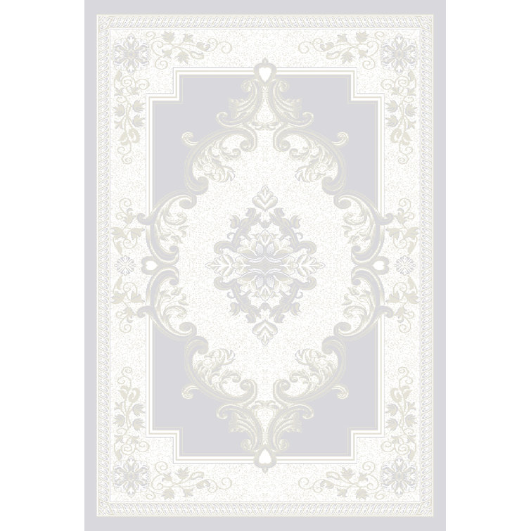 Tapis oriental gris Ramsel