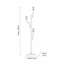 Beverlin 138cm Antique Brass Torchiere Floor Lamp