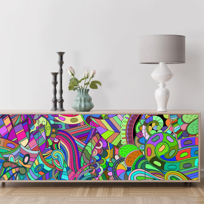 Murale abstraite