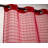 Jardine Plaid Stripe Sheer Window Curtain Panel-413667242