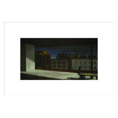 Dawn in Pennsylvania by Edward Hopper -Framed Giclee Print