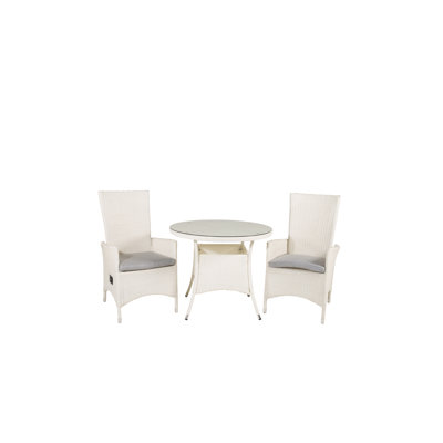 Mitul 2 - Person Round Patio Dining Set