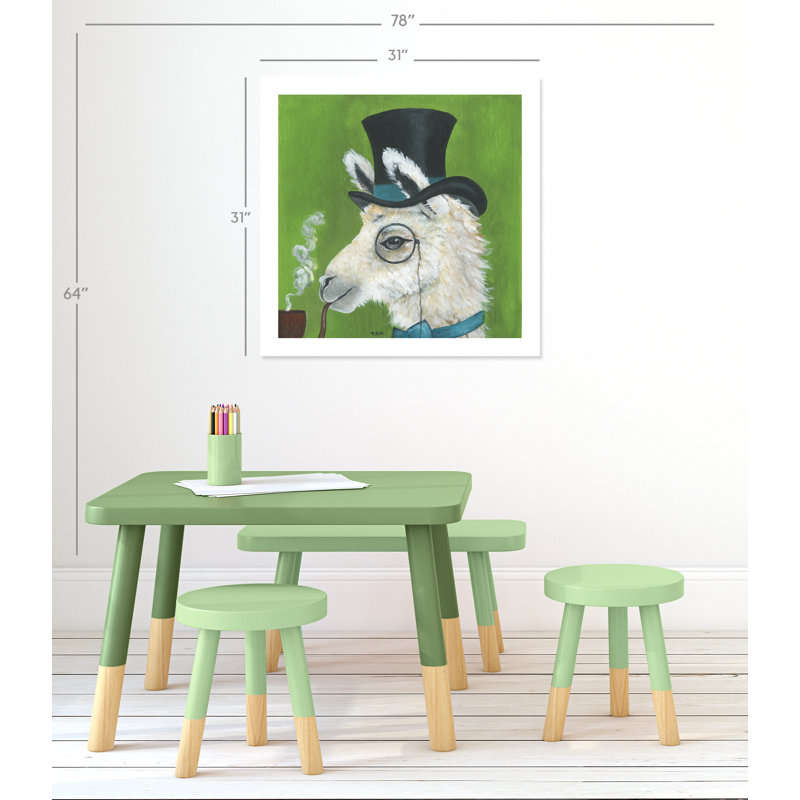 Lama roulé et impression sur papier, H 20 po x l 20 po x P 1 po