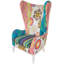 Velez Upholstered Wingback Chair