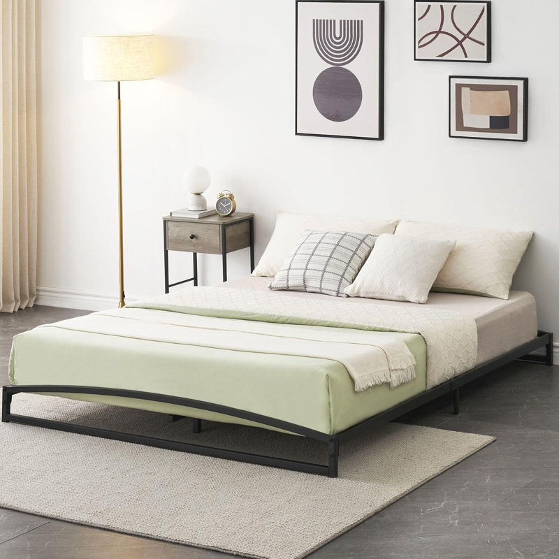 Metal Open-Frame Bed, Queen