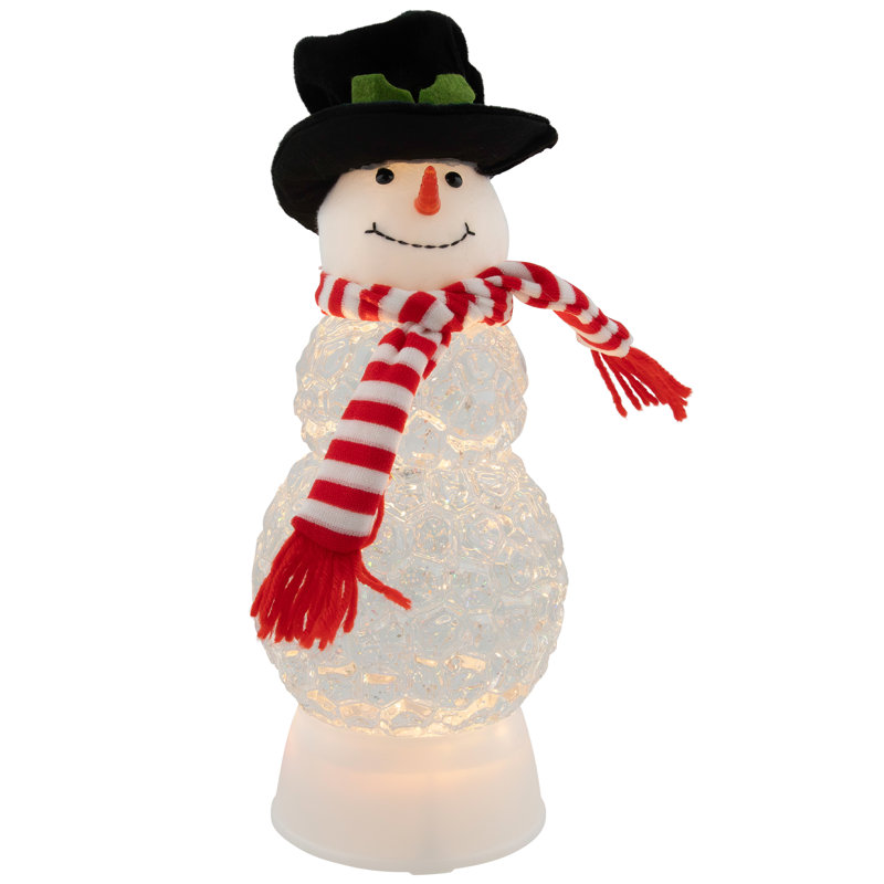 Décoration de Noël pour jardin de Noël avec renne et traîneau glacé à DEL - 5,5 pi - blanc chaud