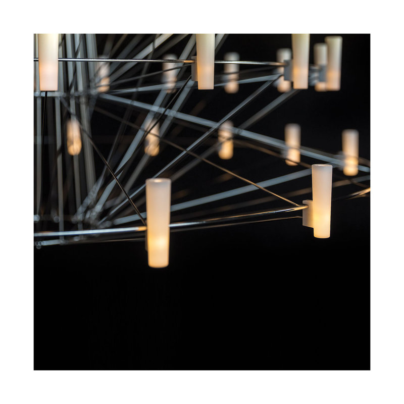 Coppélia LED Chandelier, Small, Black
