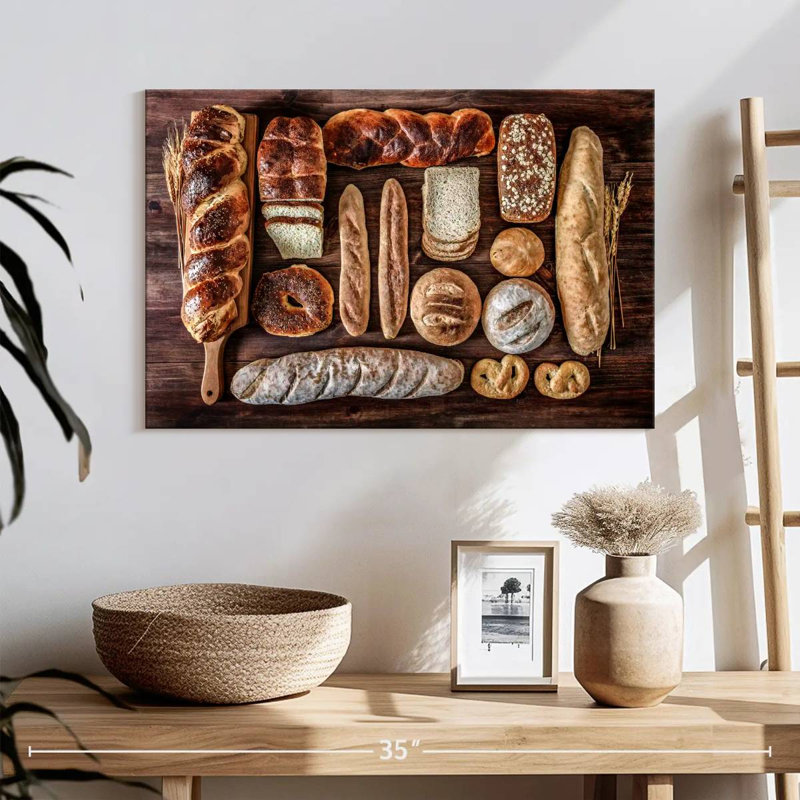 Yarlin Baked Breads For Breakfast, 16" H x 24" W
