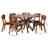 Boisy 6 - Person Pedestal Dining Set-394655897-394655902