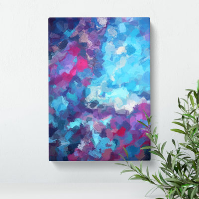 Speak The Truth Abstract - Wrapped Canvas