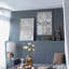 Boîte murale ombrée S / 2 feuilles, 23,5 x 1 x 35,5 po