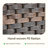 Gustave 5-Piece Outdoor Wicker Fire Pit Set With 4 Swivel Glider Chairs & 30" Propane Gas Fire Table With Olefin Cushions-717857730