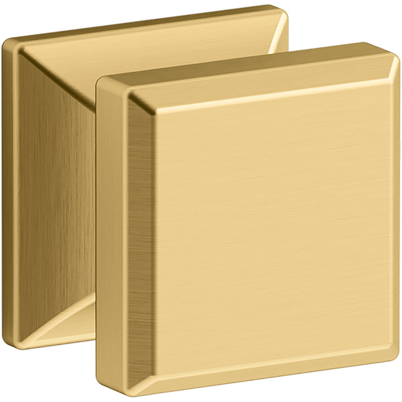 Poignée d'armoire Beauxline, Laiton brossé