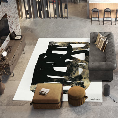 Haline Abstract Indoor Rug