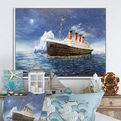Titanic - reproduction sur toile