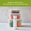 Fresh & Save Plastique hermétique préparation de repas - petit contenant de rangement des aliments