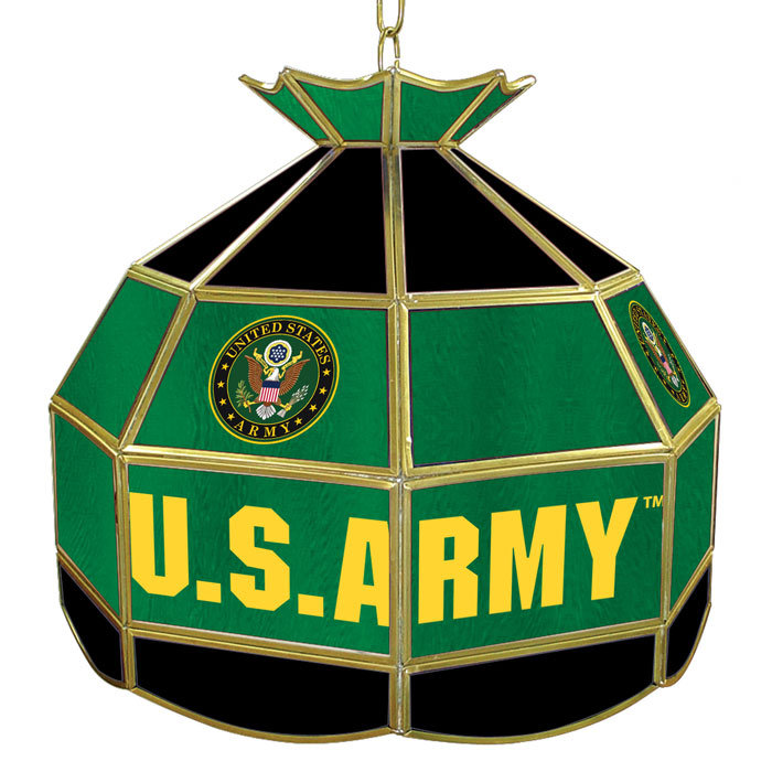 U.S. Army 1 - Light Pool Table Lights Pendant, Symbol