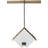 Fledgling Series Little Wren House 6.5 in x 8 in x 6 in  Birdhouse-20972149
