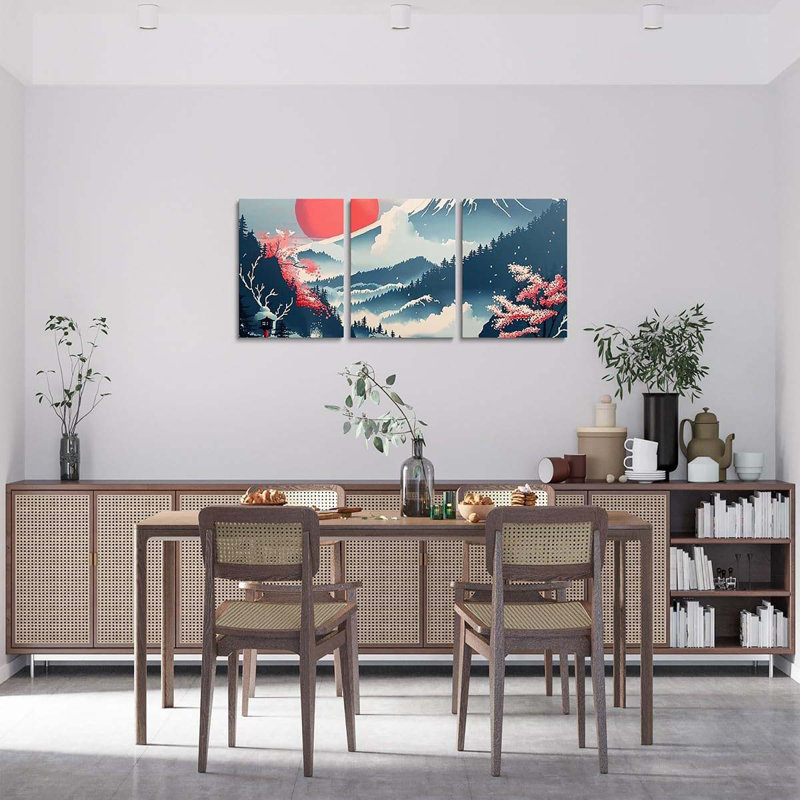 3 Piece Wrapped Canvas Print