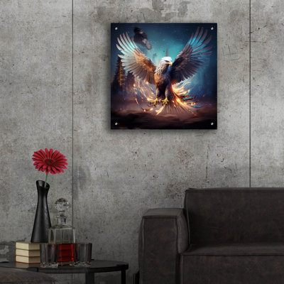 'Constellations Heir' by r3darch0n Acrylic Glass Wall Art, 24" x 24"