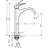 Locarno Single Hole Bathroom Faucet-55126570