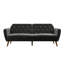 Full / Double 210.8cm Velvet Futon Sofa-71882460