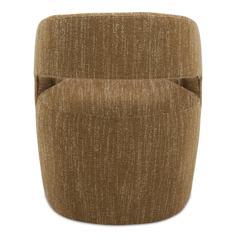 Barrow Rolling Dining Chair Amber Glow, Amber