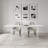 Yaretsy 62'' Rectangular Sintered Stone Dining Table with Double Pedestals