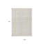 Tapis intérieur lavable à chevron ivoire et beige 9 pi x 12 pi