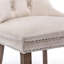 Chaise rembourrée en velours