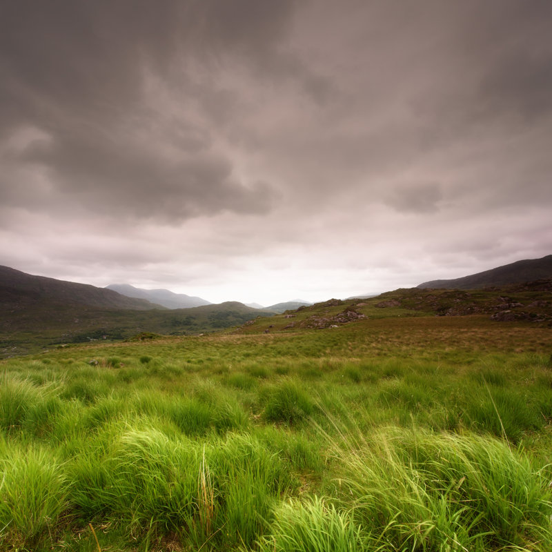 Irish Landscape by Mammuth - No Frame Art Prints on Canvas, 30cm H x 30cm W
