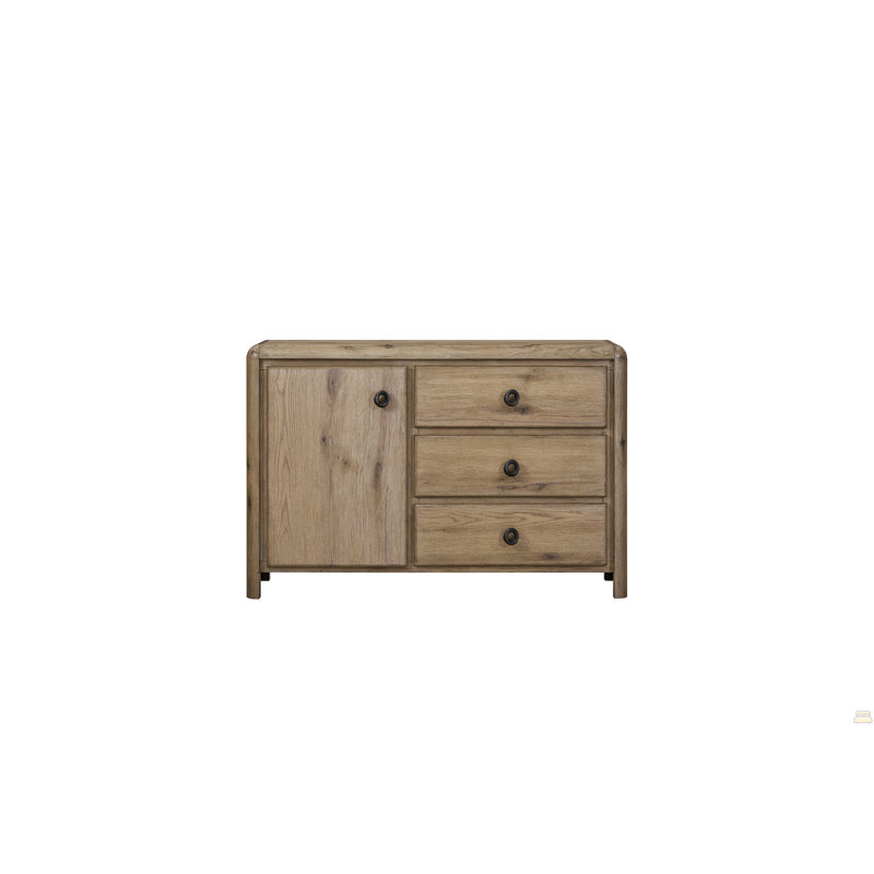 Commode d'appoint English Knotty Oak