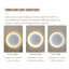 Coiffeuse avec miroir lumineux, 5 tiroirs, 1 chaise