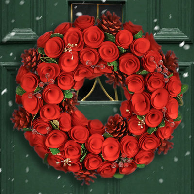 Handcrafted Preserved 35cm Wreath